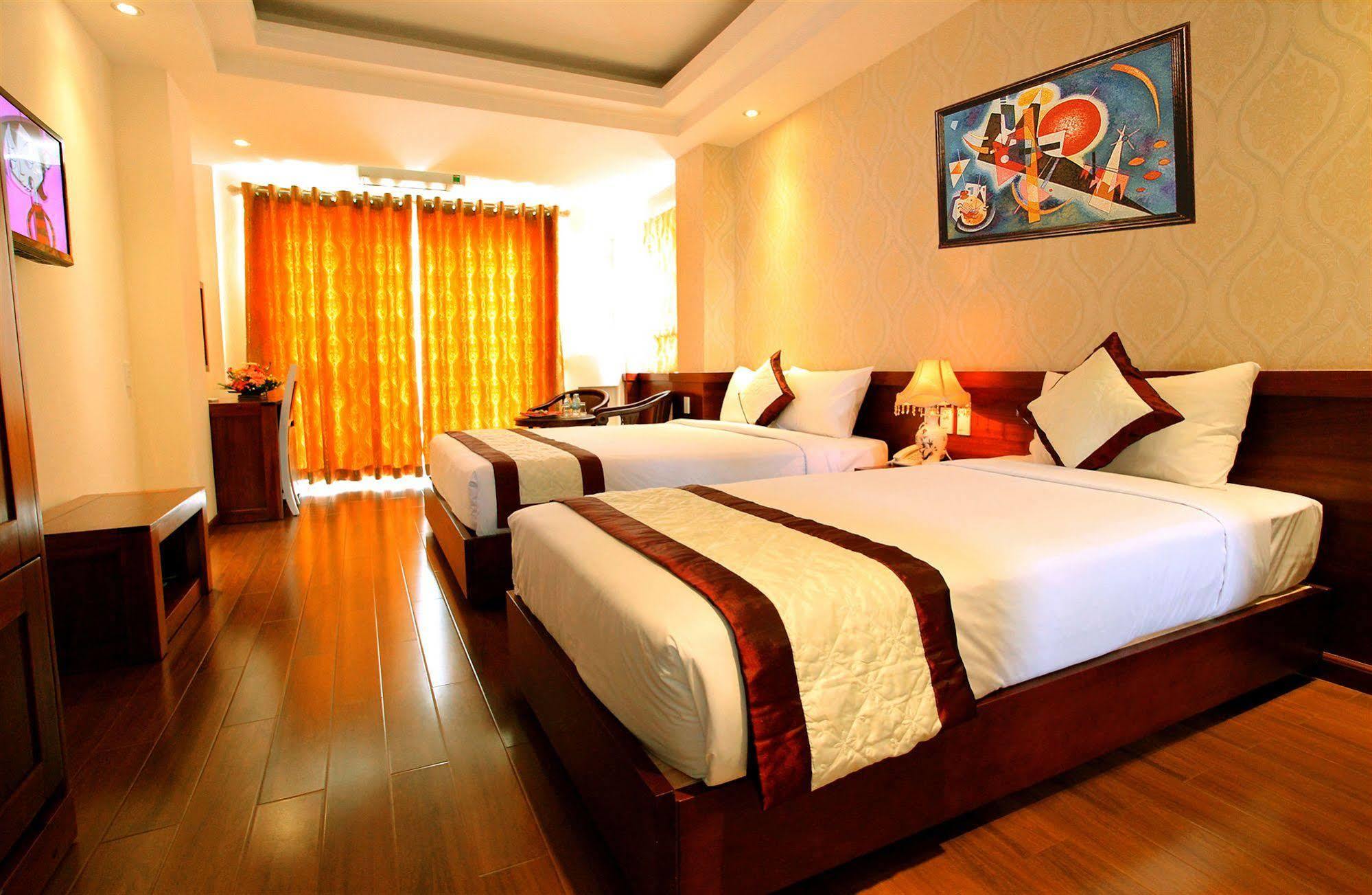 โรงแรมโกล์ดเด้น แซนด์ นา ตรัง ญาจาง ภายนอก รูปภาพ