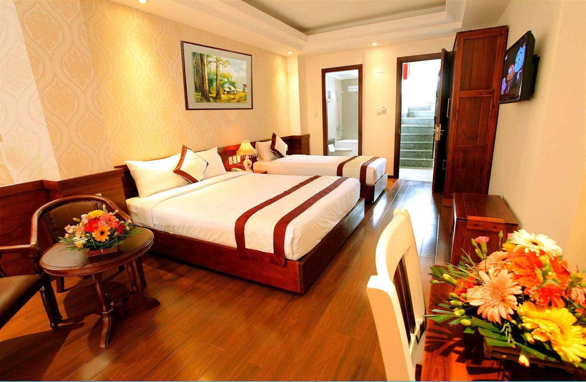 โรงแรมโกล์ดเด้น แซนด์ นา ตรัง ญาจาง ภายนอก รูปภาพ