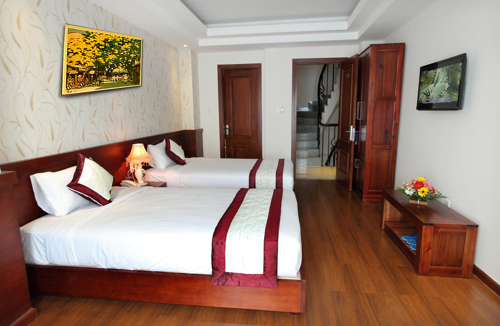 โรงแรมโกล์ดเด้น แซนด์ นา ตรัง ญาจาง ภายนอก รูปภาพ