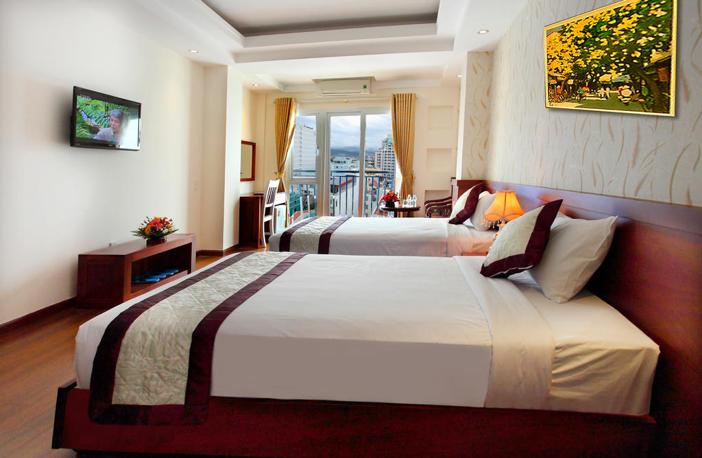 โรงแรมโกล์ดเด้น แซนด์ นา ตรัง ญาจาง ภายนอก รูปภาพ